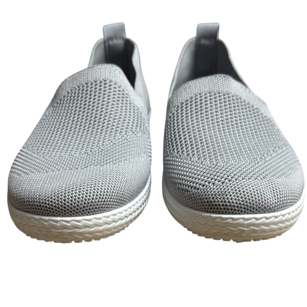 TOMMY BAHAMA Gray Knit Sunset Slip-On Shoes Size 10 — Worn 1X — Comfy!!! - Picture 7 of 15